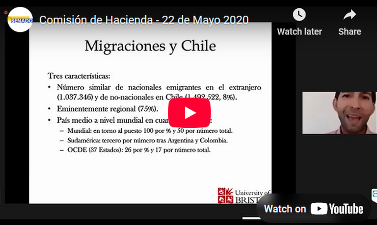 Presentation Chile´s Senate, Migration Law Project