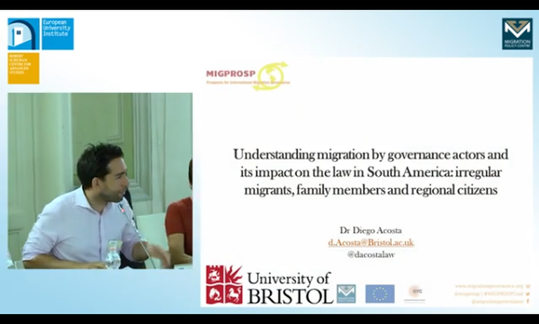 Understanding Migration by Governance Actors and its Impact on the Law in South America